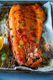Honey Harissa Side Of Salmon Tomatoes Recipe Harrissa Recipe Harissa Salmon Recipes