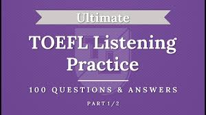 Study guides., textbooks for foreign speakers. Toefl Listening Practice Test New Version Youtube