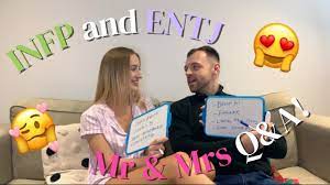 INFP and ENTJ relationship - Mr & Mrs Challenge! - YouTube
