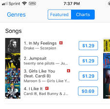 jumpsuit is already at number two on the itunes chart