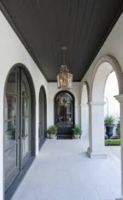 Dark Ceiling Design Ideas Pictures Remodel And Decor Dark Ceiling Porch Design House Exterior