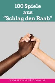 Weitere ideen zu schlag den raab spiele, schläge, partyspiele. Pin Auf Spiele Fur Die Jugendgruppe