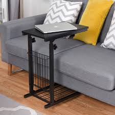 Height Adjustable Sofa Side Snack End Slide Table Sofa Side Table Side Table Table
