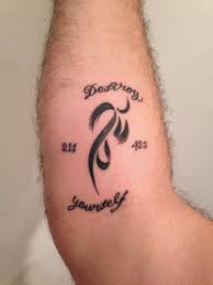 In a nutshell, it's a nice thing to do outside. Running Tattoos