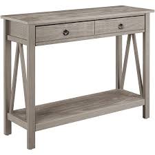 Linon Titian Console Table 31 Inches Tall Multiple Colors Walmart Com In 2020 Gray Console Table Console Table Furniture