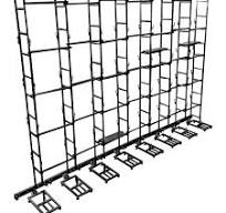 Aluminum LED Screen Bracket LED Stacking System 8*5m China ...