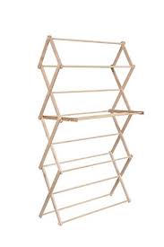 Purchase amish clothes drying racks online at cottage craft works.com. Rd S Attic Wooden Clothes Drying Rack Heavy Duty Wood Laundry Dryer Stand In Solid Unfinished Maple Hardwood Made In Usa By Amish Craftsmen Foldable No Assembly Required X Large Wantitall