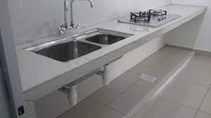 Di mulai dari kabinet bawah, kabinet atas, kabinet kulkas/oven/dispenser, dan kabinet island. Table Top Ukuran Panjang 14kaki Tile Warna Putih Bentuk Lurus Di Simfoni Bandar Teknologi Kajang Youtube
