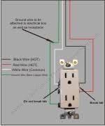 I print out the schematic and highlight the circuit i'm diagnosing to be able to make sure i am staying on the particular path. How To Wire A Split Receptacle