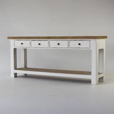 Different styles and great quality. Beach Console Table With 4 Drawers In White Eclectic Style Noosa