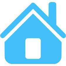 83 18 house home icon symbol. Caribbean Blue Home Icon Free Caribbean Blue Home Icons