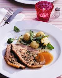 Gefullter Kalbsbraten Rezept Rezept Kalbsbraten Rezepte Weihnachtsessen Rezepte
