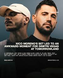 Imagine the DJ before you playing YOUR signature song. 🤣 Read what  happened:  https://midnightrebels.com/how-nico-morenos-set-created-an-awkward-moment-for-dimitri-vegas-at-tomorrowland/