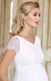 Dazu gehört auch das passende brautkleid, sei es ein spezielles umstands hochzeitskleid oder ein passend geschnittenes hochzeitskleid. Eleanor Umstands Hochzeitskleid Elfenbein Weiss Umstandshochzeitskleider Abendgarderobe Und Partykleidung By Tiffany Rose De
