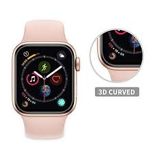 2 Pack Apple Watch Serie 4 44mm Screen Protector Ecopestugo 9h Hardness Anti Scratches Ant Apple Watch Tempered Glass Screen Protector Screen Protector