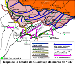 Editorial de libros de oposiciones, cursos y certificados. File Mapa De La Batalla De Guadalajara Png Wikimedia Commons