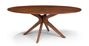 Conan Oval Dining Table Oval Table Dining Midcentury Modern Dining Table Dining Table