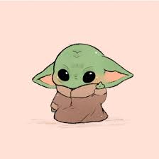 Baby Yoda In 2020 Yoda Wallpaper Cute Disney Drawings Cute Cartoon Drawings