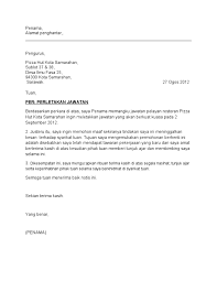 Contoh surat berhenti kerja notis sebulan. Contoh Surat Berhenti Kerja 2 Minggu Nusagates