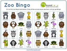 Animal Printable Bingo Cards For Kids Downloads Winter Activity Printables Zoo Activities Zoo Preschool Preschool Zoo Theme