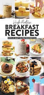 Eat Your Breakfast And Protein Too Here Are 15 High Protein Breakfast Recipes Fr High Protein Breakfast Recipes High Protein Recipes Protein Breakfast Recipes