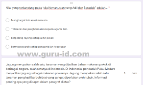 Pada setiap kunci jawaban yang admin bagikan dilengkapi juga rangkuman materi buku tematik siswa kelas 6 yang telah disusun secara berurutan. Soal Pas Kelas 6 Tema 1 Daring Atau Online Tahun 2020 Info Pendidikan Terbaru