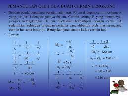 Maybe you would like to learn more about one of these? Untuk Sebuah Cermin Cembung Yang Memiliki Jari Jari Kelengkungan 30 Cm Cermitok