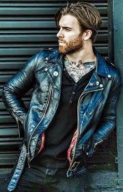 Leatherjacket Blackleatherjacket Tattoos Blacktshirt Mensstyle Menfashion Coolstyle Leather Jacket Men Style Leather Jacket Mens Long Jacket