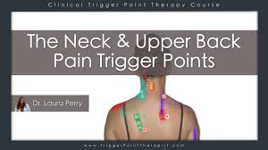 the neck and upper back pain trigger points