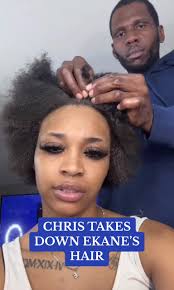 Chris Pulls Ekane Wig Off
