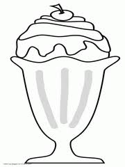 Mickey with huge ice cream other ice cream. 64 Ice Cream Coloring Pages Free Printable Pictures