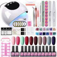 Coscelia Professional Nail Art Kit Include Nail Gels Nail Supply And Some Necessary Tools For Nail Designs Soak Off Gel Easy To Build And Remove Suitable For