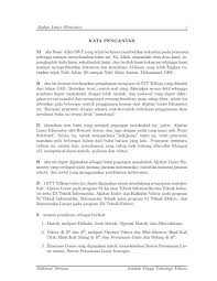 Check spelling or type a new query. Aljabar Linier Elementer I Kata Pengantar M Aha Besar Allah