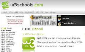 W3schools The World S Largest Web Development Site Free Html Tutorial Education Info Website Builder Free