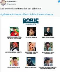 El presidente electo de la república, gabriel boric, dio término a los rumores y confirmó al gabinete de ministros · y también con un fuerte . Fotos Y Los Ingenieros Comerciales Los Memes Tras El Nombramiento Del Primer Gabinete De Boric Cooperativa Cl