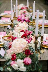 Romantic And Rustic Pink And Red Wedding Ideas Spring Wedding Centerpieces Wedding Centerpieces Romantic Rustic Wedding
