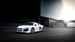 Maybe you would like to learn more about one of these? Wallpaper Audi R8 White Car City Glare 1920x1080 Full Hd 2k Picture Image