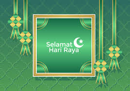 Juga hari raya fitrah, eid, idul fitri, lebaran (indonesia), shemai eid (bangladesh), ramazan bayramı dinamakan (turki). Selamat Hari Raya Ketupat Vector 504201 Vector Art At Vecteezy