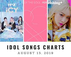 Music Chart Idol Songs On Korean Digital Charts August 15th
