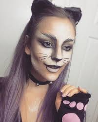 Black And White Halloween Makeup Ideas Cat Cat Halloween Makeup Black Cat Makeup Halloween Makeup Looks