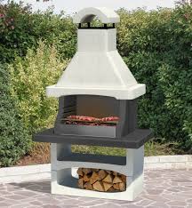 Ce barbecue fixe new jersey crystal, en grené de marbre sylver grey, est une véritable cuisine d'extérieur. Barbecue Fixe Salamanca Bois Leroy Merlin