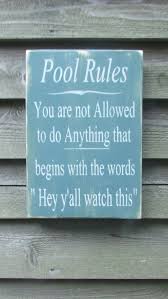 Hand Painted Wood Sign Pool Rules Sign Pool Sign Primitive Rustic Sign Outdoor Decor Home And Living Distressed Sign Sign Pool Rules Pool Rules Sign Pool Signs