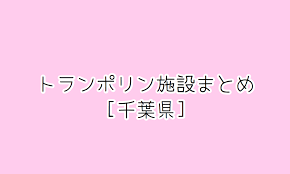 千葉県でトランポリンできる 4大施設 まとめ Papachan Papachan