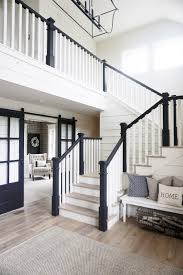 Black And White Stair Railing Ideas Yes You Are Home Home New Homes My Dream Home