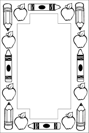 Black And White Classroom Border Clipart Free Sunday School Border Clip Art Adiestradorescastro Com Clipart School Border Education Clipart Clip Art Borders