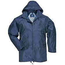 Plain Navy Blue Rain Coat Nairobi Safety Shop