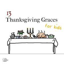 However, once i saw it, i knew it would be stunning layered with pillar candles. 13 Thanksgiving Graces Perfect For Kids Cafemom Com