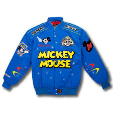 The latest nascar merchandise merchandise is in stock at fansedge. Mickey Mouse Nascar Jacket Blue Nascar Jackets Mickey Mouse Jacket Nascar