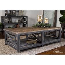 Black And Light Wood Coffee Table Uttermost Spiro Coffee Table Reviews Wayfair Coffee Table Wood Reclaimed Wood Cocktail Table Reclaimed Wood Coffee Table