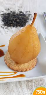 Poires Pochees Au The Et Ses Sables Recette Poires Pochees Poire Gateaux Et Desserts